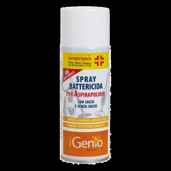 I-GENIO 919 SPRAY BATTERICIDA PER ASPIRAPOLVERE